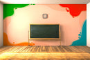 Primary Colours Abstract Wallpaper