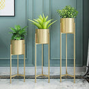 Metal Plant Stand With Planter 93