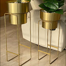 Metal Iron Planter Set of 2 (62)