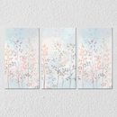 Pastel Plants Wall Art, Set Of 3