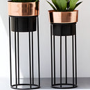 Metal Iron Planter Set of 2 (62)