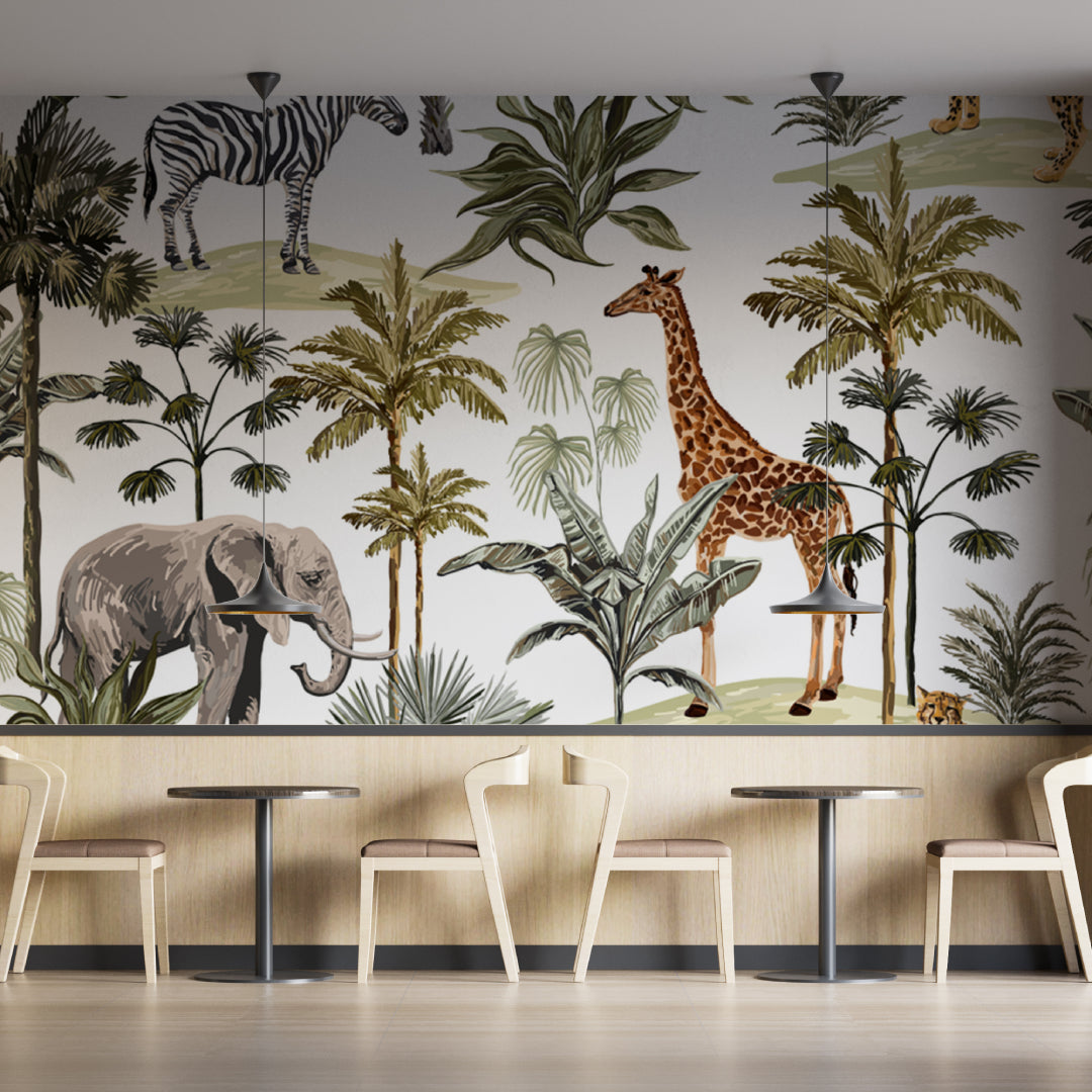 Animal Painting Wallpaper