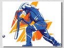 Cricket Batsman Wall Art