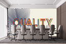 Multicolour Quality Typography Wallpaper