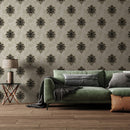 Adhya Damask Pattern Wallpaper