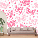 Pink Butterfly Wallpaper