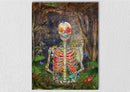Floral Skeleton Art