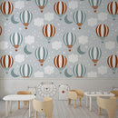 Air Balloon Vector Wallpaper