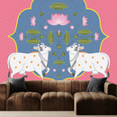 Pichwai Lotus Wallpaper