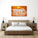 7 Horses Landscape Wall Art 17