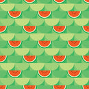 Watermelon Art Self Adhesive Sticker For Refrigerator