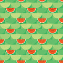 Watermelon Art Self Adhesive Sticker For Refrigerator