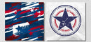 Captain America Wall Art, Set Of 2