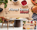 Have some meal Cafe Wallpaper