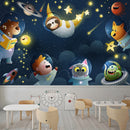 Space Doodle School Wallpaper