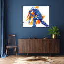 Cricket Batsman Wall Art