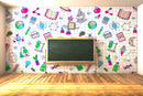 Science Pink Green Wallpaper