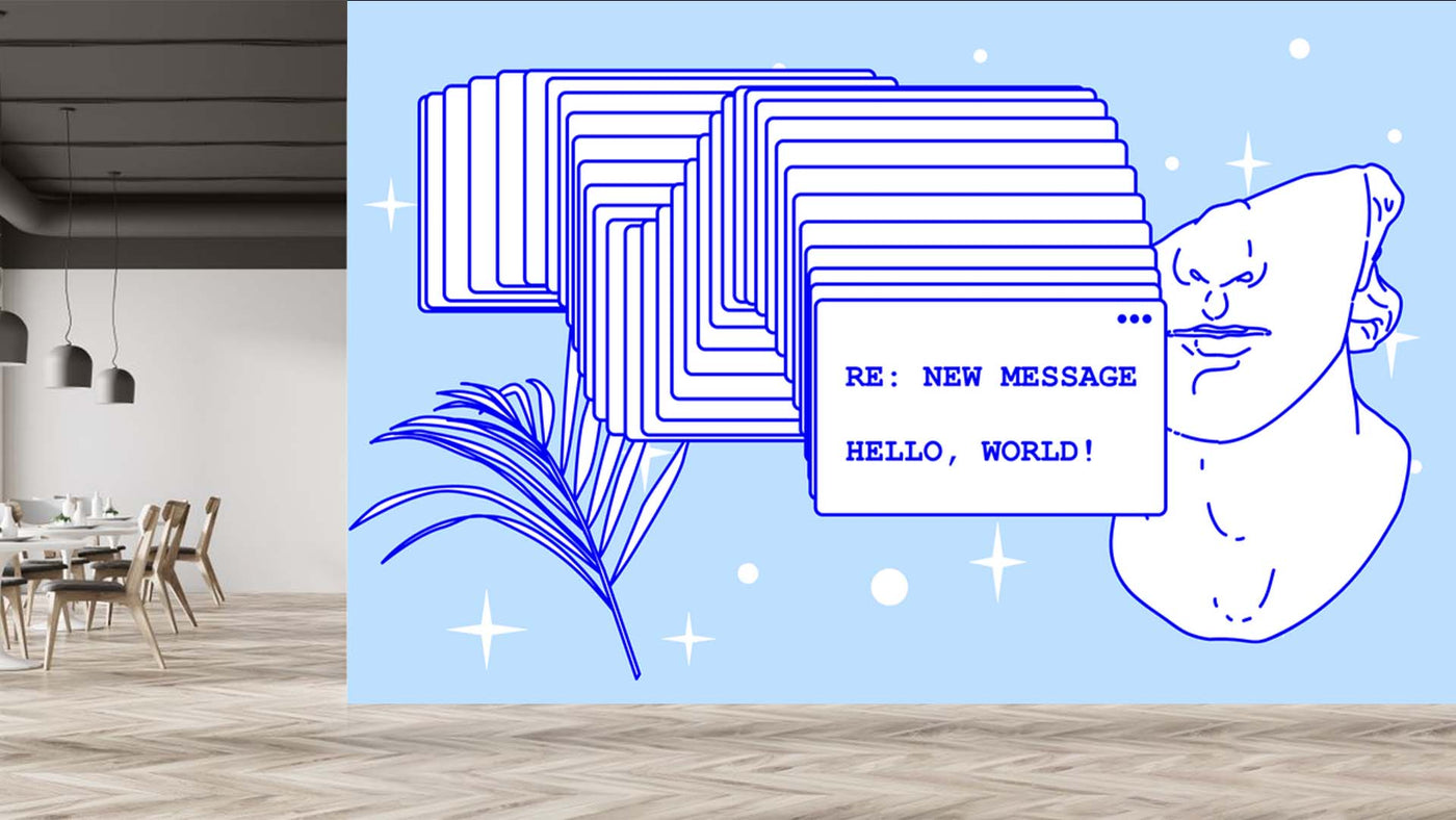 New Message Hello World Wallpaper