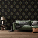 Adhya Damask Pattern Wallpaper