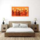 7 Horses Landscape Wall Art 19