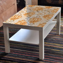 Orange Roses 3D Painting Self Adhesive Sticker For Table