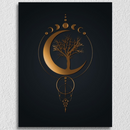 Golden Tree Moon Phases