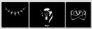 Black Panther Wall Art, Set Of 3