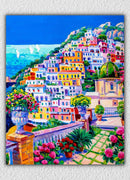 City Beside The Sea Wall Art