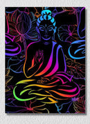 Multicolour Sitting Buddha Figure