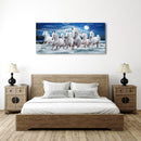 7 Horses Landscape Wall Art 1