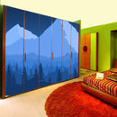 Twilight Mountain Sticker