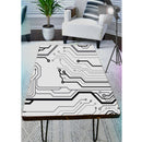 Circuit Art Self Adhesive Sticker For Table