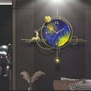 Abstract Painting Wall Clock