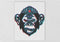 Monkey Blue Graphic Art
