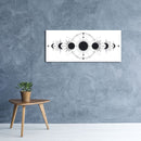 Black And White Moon Phases