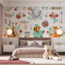 Kids safari wallpaper