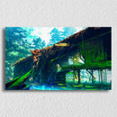 Graphic Forest Scenery