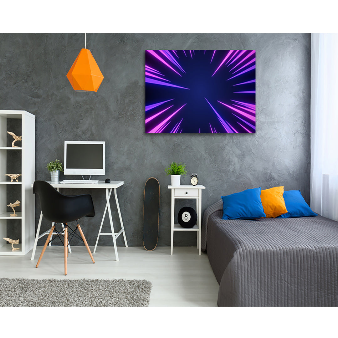 Anime Background Self Adhesive Sticker Poster