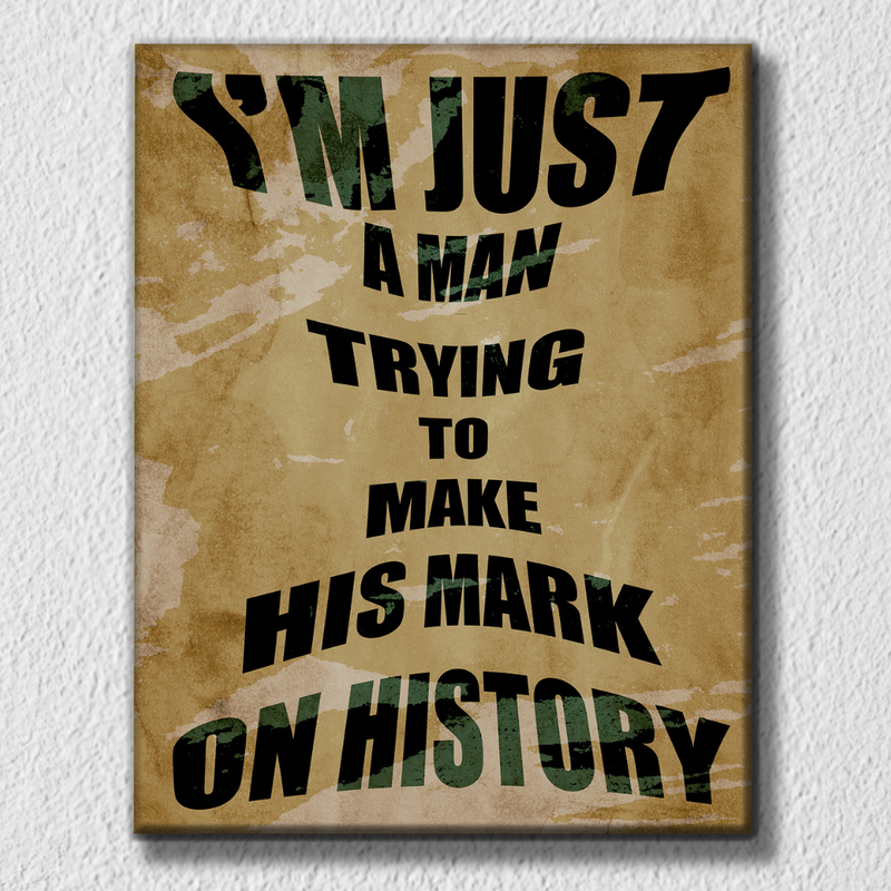 Mark On History Quote
