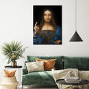 Salvator Mundi Sticker