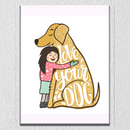 Love Your Dog Wall Art