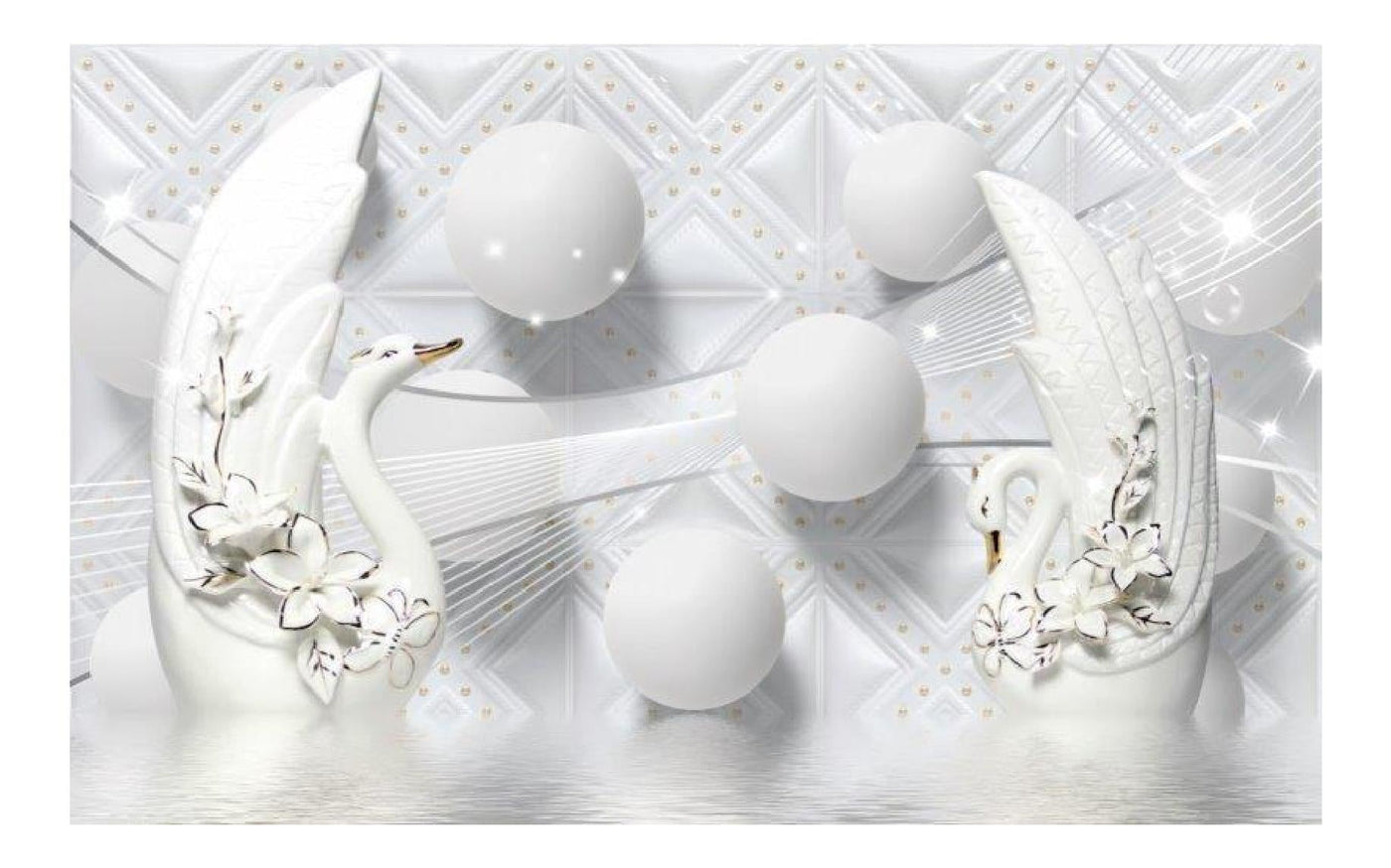 Beautiful White Swan Wallpaper