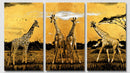 Giraffe Wall Art, Set Of 3