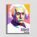 Albert Einstein Pop Art Painting