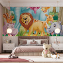 Forest jungle kids wallpaper