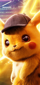 Pikachu  Anime Self Adhesive Sticker For Refrigerator