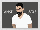 Virat Funny Wall Art