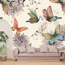 Grey Flower Wallpaper