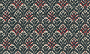 Moksh Embossed White Wallpaper