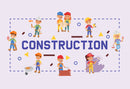 Teamwork Construction Wallpaper
